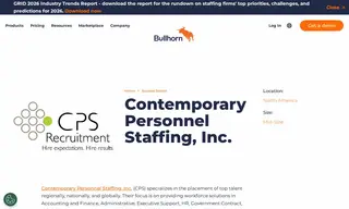 Preview of the Contemporary Personnel Staffing, Inc. Case Study