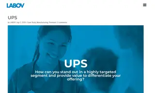 Preview of the UPS Case Study