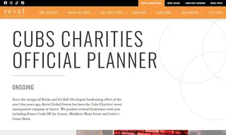 Preview of the Cubs Charities Case Study