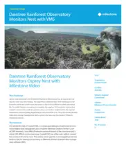 Preview of the JCU’s Daintree Rainforest Observatory Case Study