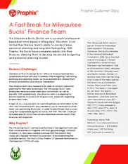 Preview of the Milwaukee Bucks Case Study