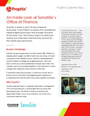 Preview of the SonoSite Case Study