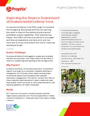 Preview of the Environmental Defense Fund Case Study