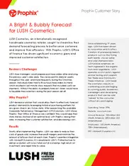 Preview of the Lush Cosmetics Case Study