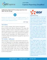 Preview of the EDF Group Case Study