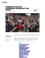 Preview of the Tennis Australia Case Study