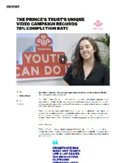 Preview of the The Prince’s Trust Case Study