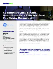 Preview of the GE Healthcare Case Study
