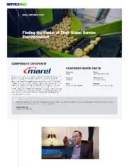 Preview of the Marel Case Study