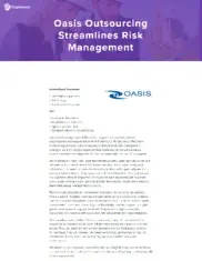 Preview of the Oasis Outsourcing Case Study