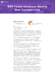Preview of the System Services of America Foods Case Study