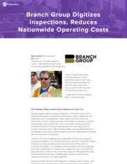 Preview of the The Branch Group Inc Case Study