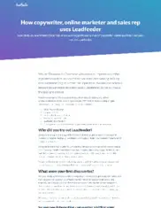 Preview of the OZMO Case Study