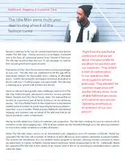 Preview of the The Idle Man Case Study