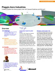 Preview of the Piaggio Aerospace Case Study