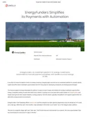 Preview of the EnergyFunders Case Study