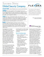 Preview of the Global Security Company Case Study