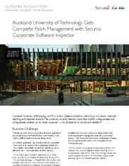 Preview of the Auckland University of Technology Case Study