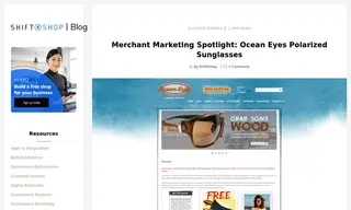 Preview of the Ocean Eyes Polarized Sunglasses Case Study
