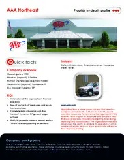 Preview of the AAA Northeast Case Study