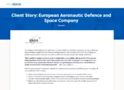 Preview of the European Aeronautic Defence and Space Company Case Study