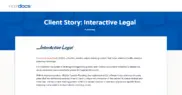 Preview of the Interactive Legal Suite Case Study