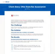 Preview of the Ohio State Bar Association Case Study