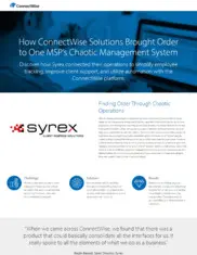 Preview of the Syrex Case Study