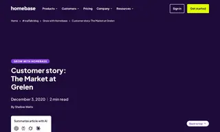 Preview of the The Market at Grelen Case Study