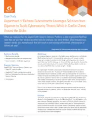 Preview of the Department of Defense Subcontracting Firm Case Study