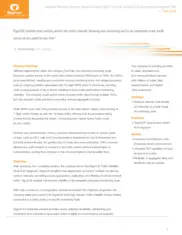 Preview of the Large Cable Firm Case Study