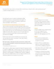 Preview of the Leading Research and Development Organization Case Study