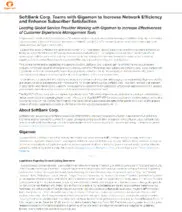 Preview of the Softbank Corp. Case Study