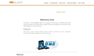 Preview of the Memory One Case Study