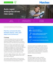 Preview of the Auto Repair Enterprising Company Case Study