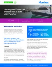 Preview of the Morningstar Properties Case Study