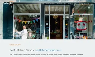 Preview of the Zest Kitchen Shop Case Study
