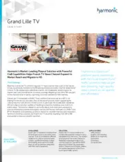 Preview of the Grand Lille TV Case Study