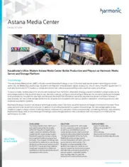 Preview of the Astana Media Center Case Study
