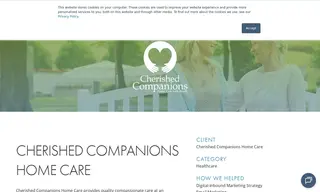 Preview of the Cherished Companions Home Care Case Study