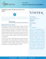 Preview of the Virtek Vision International Case Study
