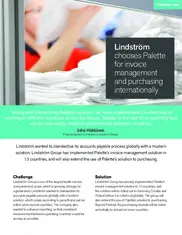 Preview of the Lindström Group Case Study