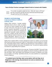 Preview of the Comprehensive Women's Healthcare Case Study