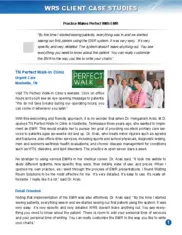Preview of the TN Perfect Walk-In Clinic Case Study
