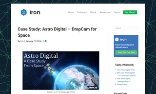Preview of the Astro Digital Case Study