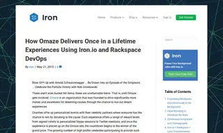 Preview of the Omaze Case Study