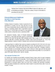 Preview of the Pinnacle Behavioral Healthcare Case Study