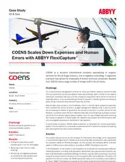 Preview of the COENS Case Study