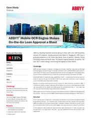 Preview of the DBS Bank Case Study