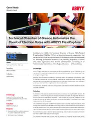 Preview of the Technical Chamber of Greece Case Study